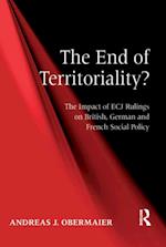 End of Territoriality?