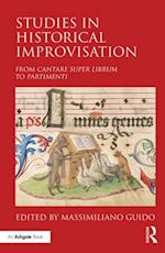 Studies in Historical Improvisation