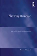 Showing Remorse