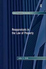 Reappraisals in the Law of Property