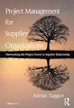 Project Management for Supplier Organizations