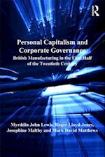 Personal Capitalism and Corporate Governance