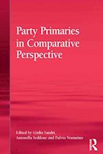 Party Primaries in Comparative Perspective