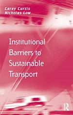 Institutional Barriers to Sustainable Transport