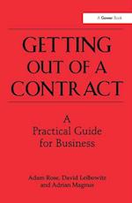Getting Out of a Contract  - A Practical Guide for Business