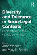 Diversity and Tolerance in Socio-Legal Contexts