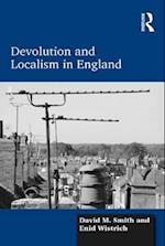 Devolution and Localism in England