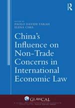 China''s Influence on Non-Trade Concerns in International Economic Law