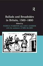 Ballads and Broadsides in Britain, 1500-1800