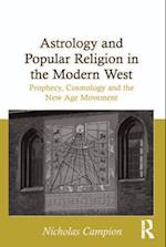 Astrology and Popular Religion in the Modern West