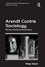 Arendt Contra Sociology