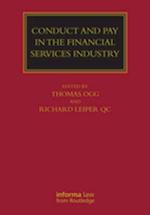Conduct and Pay in the Financial Services Industry