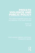 Private Violence and Public Policy