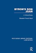 Byron''s Don Juan
