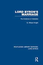 Lord Byron''s Marriage