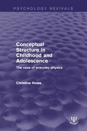 Conceptual Structure in Childhood and Adolescence