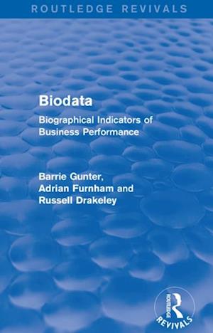 Biodata (Routledge Revivals)