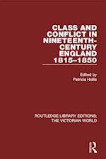 Class and Conflict in Nineteenth-Century England
