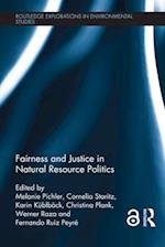 Fairness and Justice in Natural Resource Politics