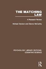 The Matching Law