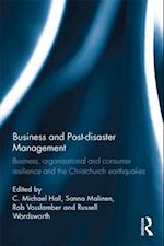 Business and Post-disaster Management