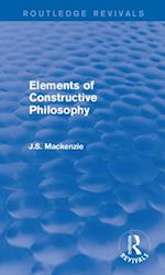 Elements of Constructive Philosophy