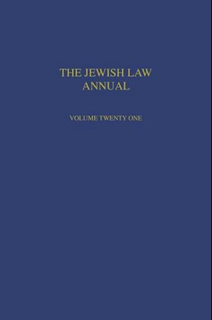 Jewish Law Annual Volume 21