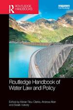 Routledge Handbook of Water Law and Policy