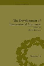 The Development of International Insurance