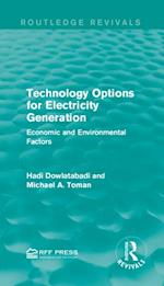 Technology Options for Electricity Generation