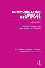Communication Crisis at Kent State
