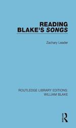 Reading Blake's Songs