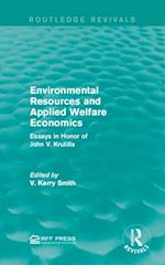 Environmental Resources and Applied Welfare Economics