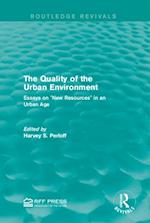 The Quality of the Urban Environment