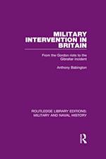 Military Intervention in Britain