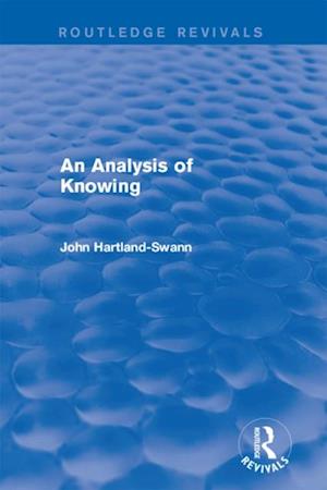 Analysis of Knowing