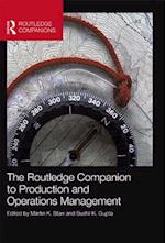 Routledge Companion to Production and Operations Management