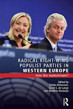 Radical Right-Wing Populist Parties in Western Europe