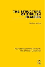 Structure of English Clauses