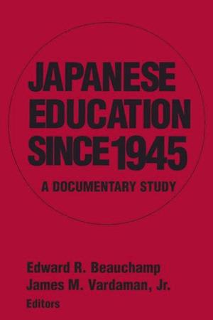 Japanese Education since 1945