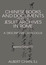 Chinese Materials in the Jesuit Archives in Rome, 14th-20th Centuries