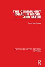 Communist Ideal in Hegel and Marx