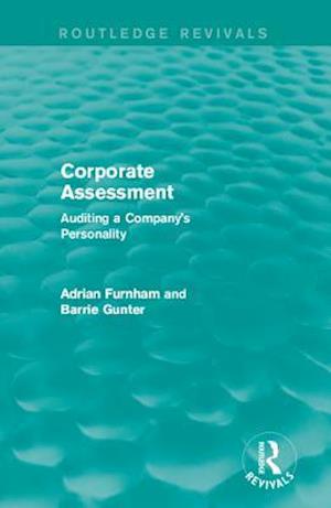 Corporate Assessment (Routledge Revivals)