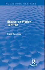 Essays on Fiction 1971-82 (Routledge Revivals)