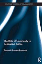 Role of Community in Restorative Justice
