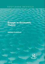 Essays in Economic Theory (Routledge Revivals)