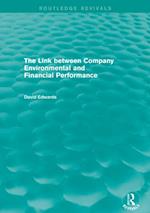 Link Between Company Environmental and Financial Performance (Routledge Revivals)