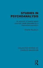 Studies in Psychoanalysis