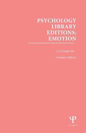 Psychology Library Editions: Emotion