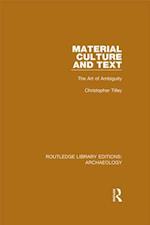 Material Culture and Text